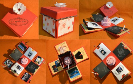 Explosion Box para novios